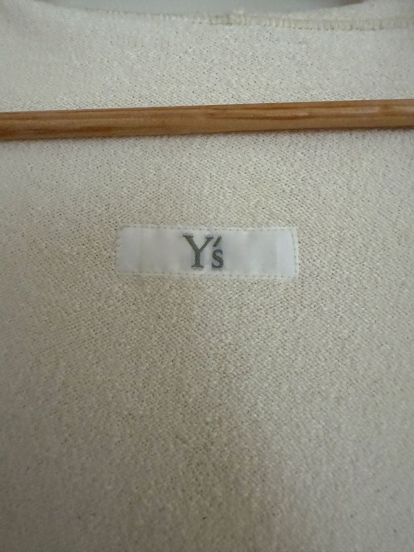 Y's ロングカーディガン 2way フード付き