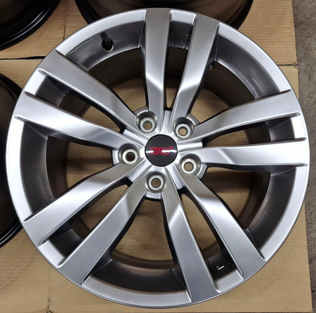 【新車外し】スバル WRX STI 純正 18インチ 8.5J ホイール 4本