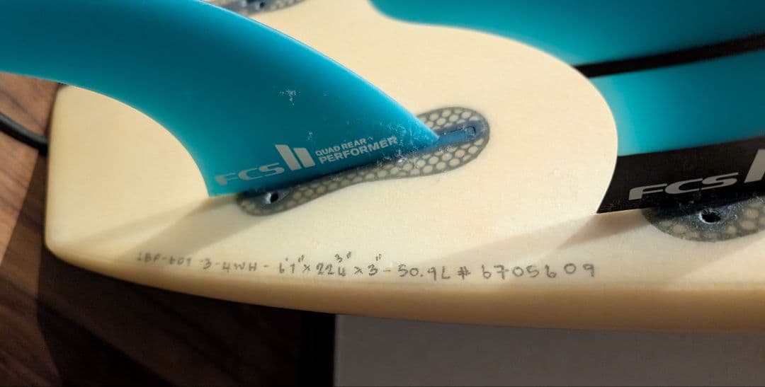 FIREWIRE ベイクドポテト 6’1 サーフボード フィン・リーシュ付