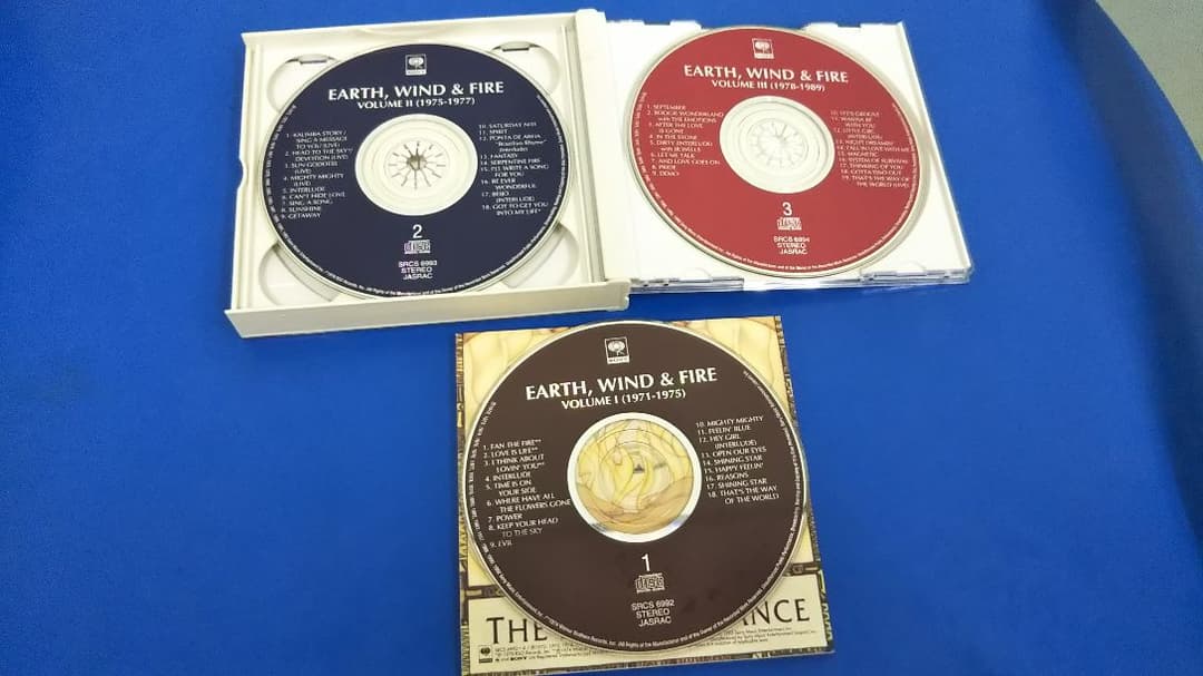 洋楽 EARTH WIND & FIRE   THE ETERNAL DANCE