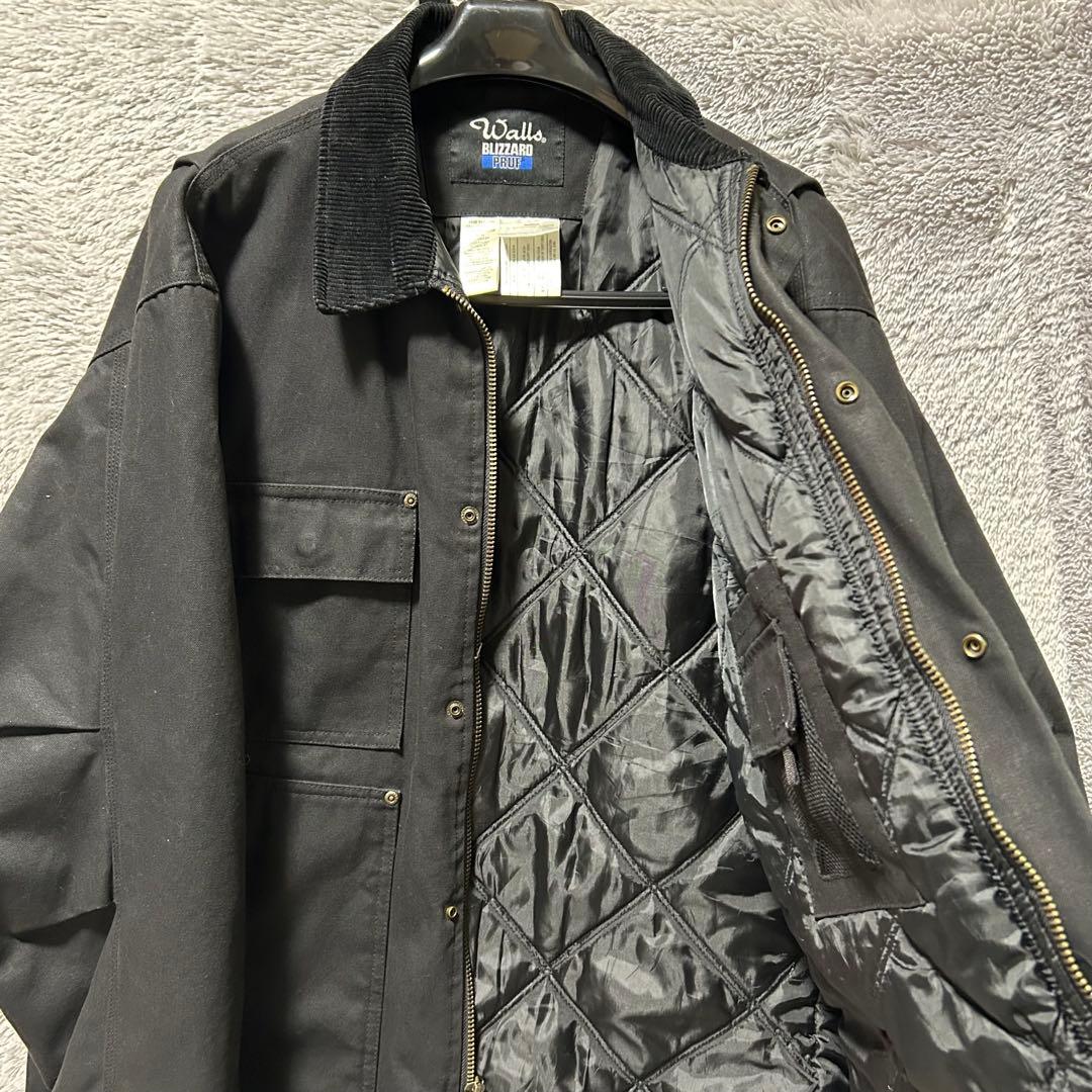 Walls ウォールズ　ダックジャケット　ワークジャケット　XL ブラック