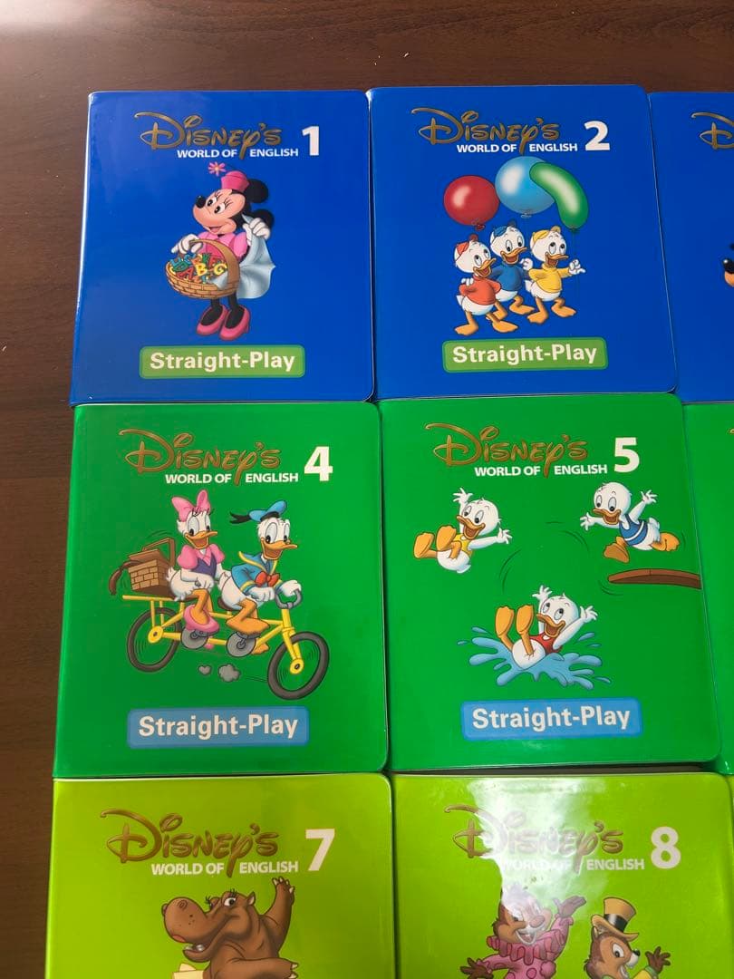 【美品】DWE ディズニー英語システム　ストレートプレイ　DVD全12巻 新子役