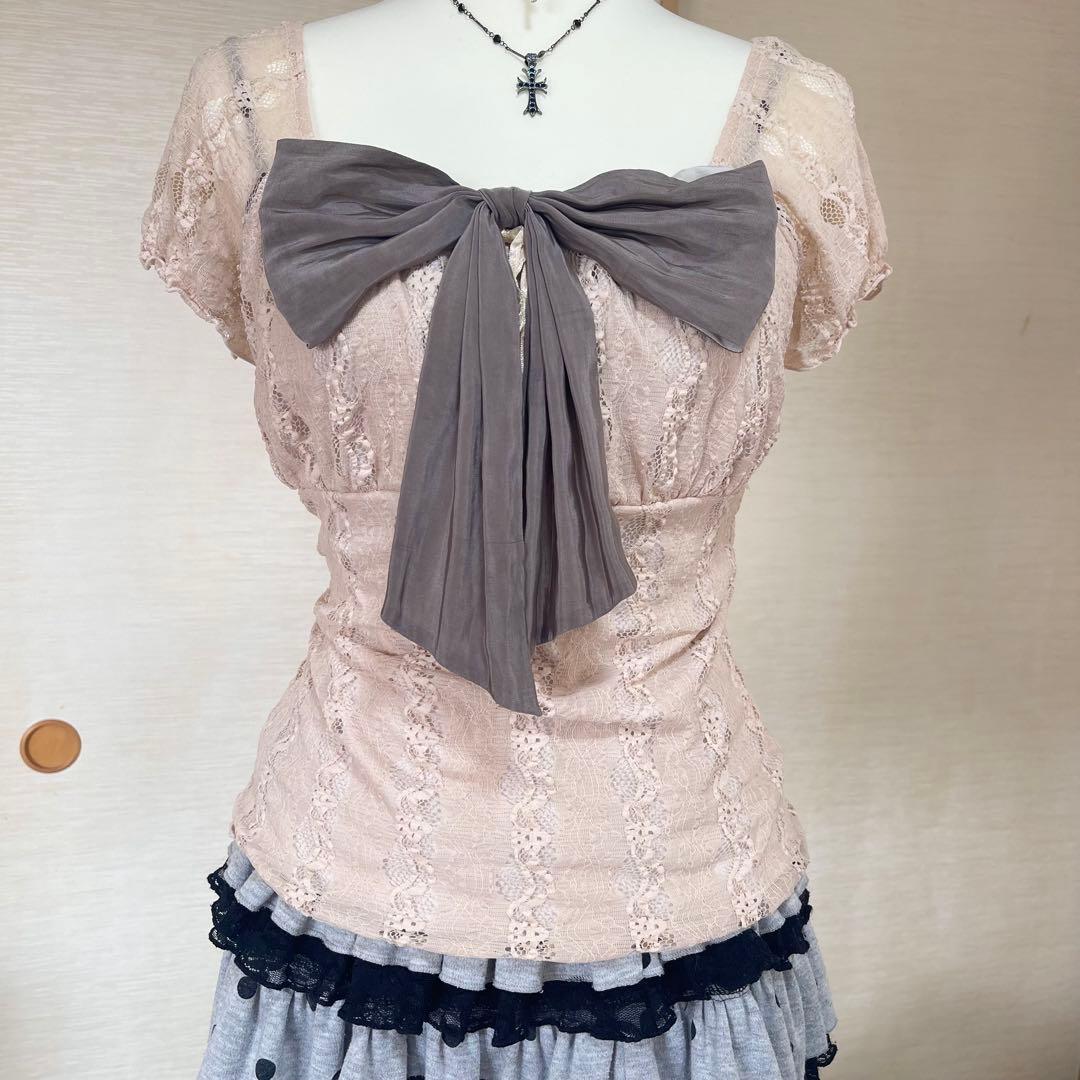 0sy2k 姬ギャル グランジ 2点セット売り ガーリー LIZLISA系リボン