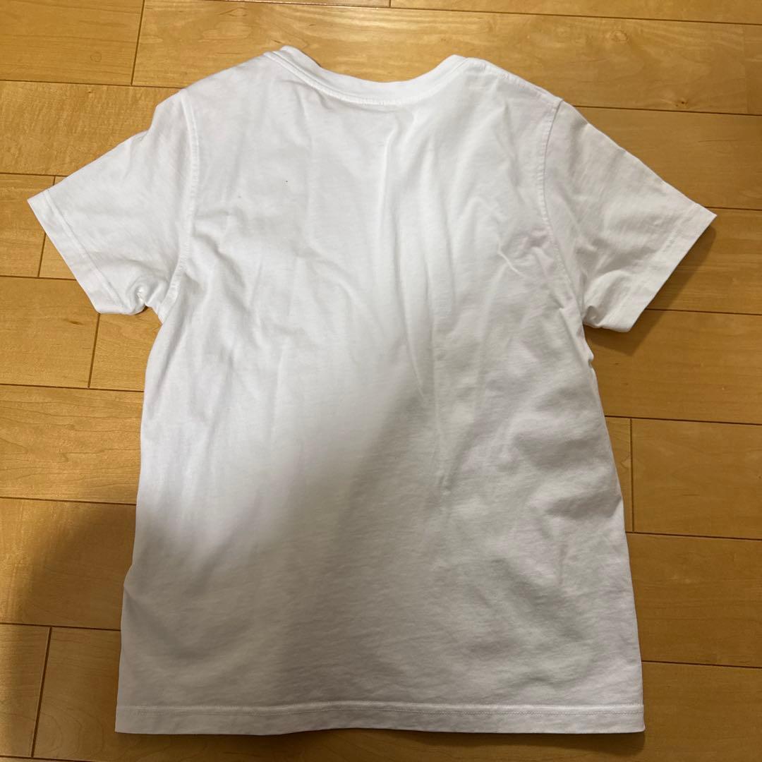 DIESEL ホワイト オーバルロゴTシャツ XS