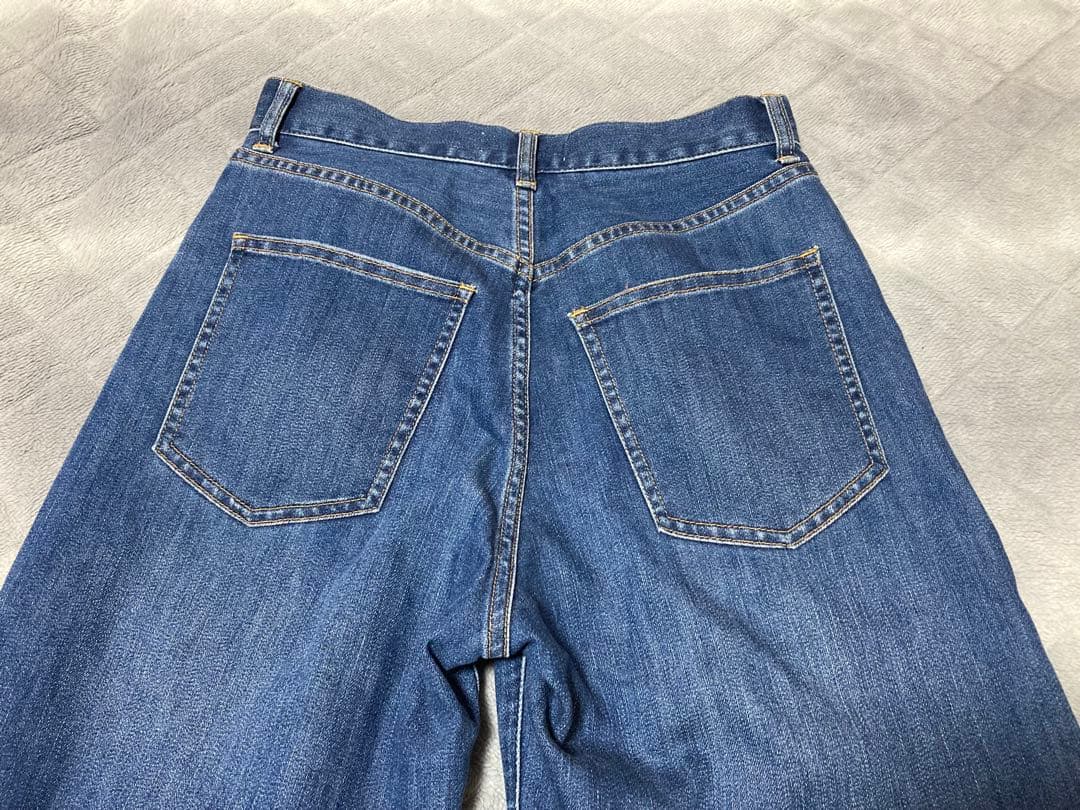 【接触冷感】23区DENIM サマー ストレート ワイドパンツ size34