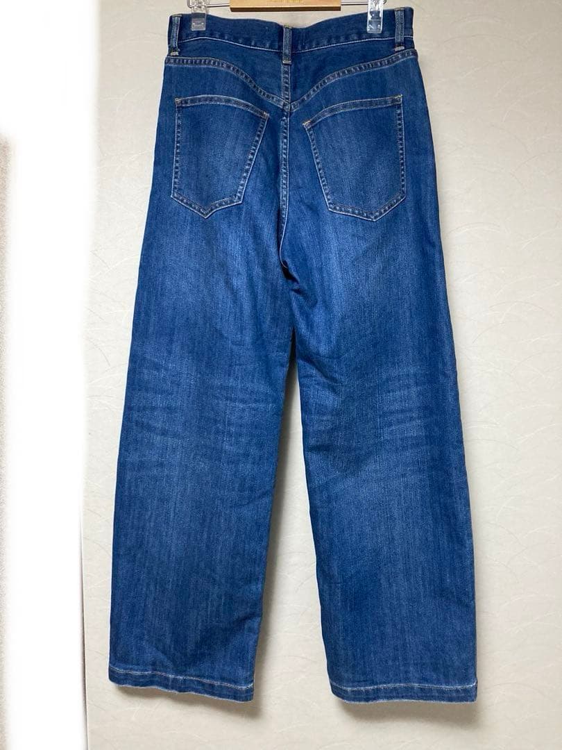 【接触冷感】23区DENIM サマー ストレート ワイドパンツ size34