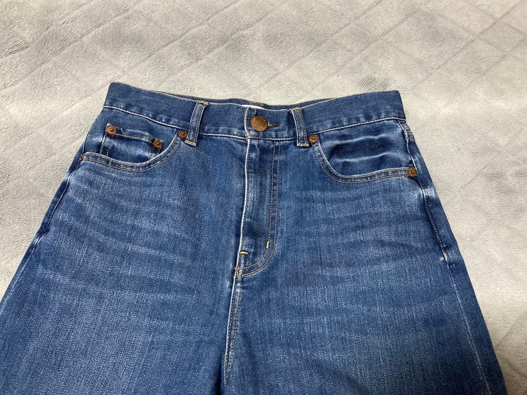 【接触冷感】23区DENIM サマー ストレート ワイドパンツ size34
