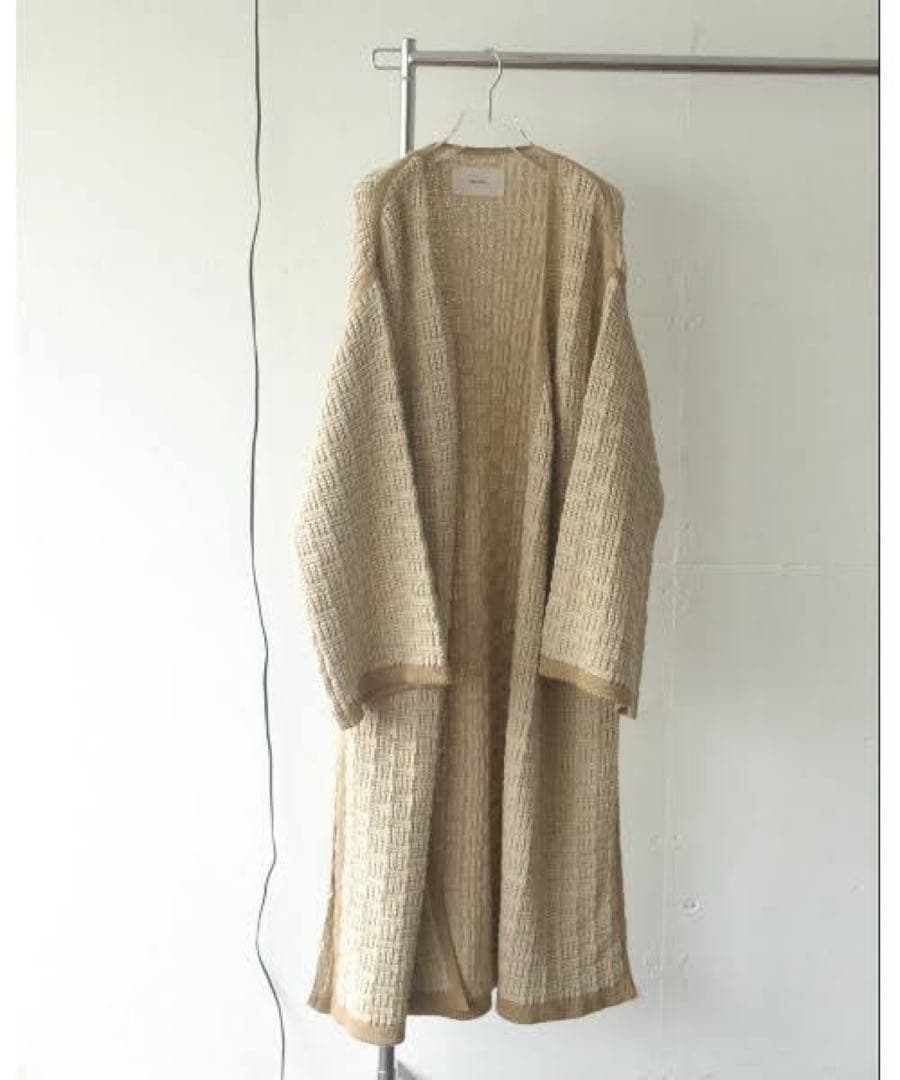 新品未着用♡TODAYFUL ニットジャガード ガウン　38
