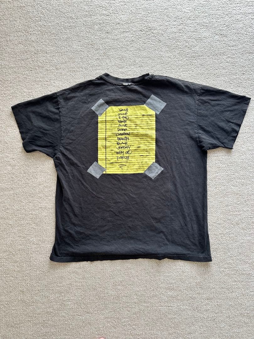 PEARL JAM “ALIVE”バンドTシャツ セットリスト　Hanes
