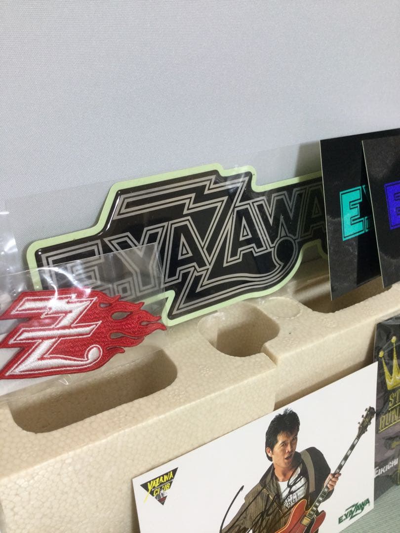 矢沢永吉 グッズ SET ステッカー ワッペン シール 等　E.YAZAWA