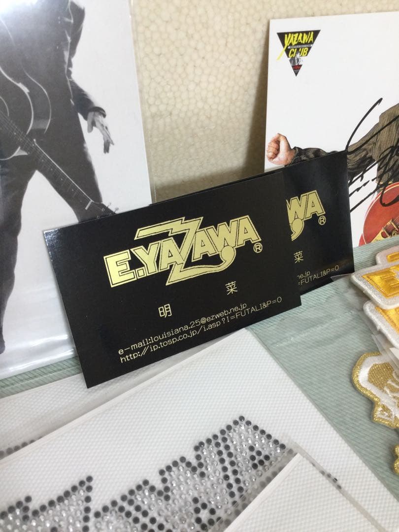 矢沢永吉 グッズ SET ステッカー ワッペン シール 等　E.YAZAWA