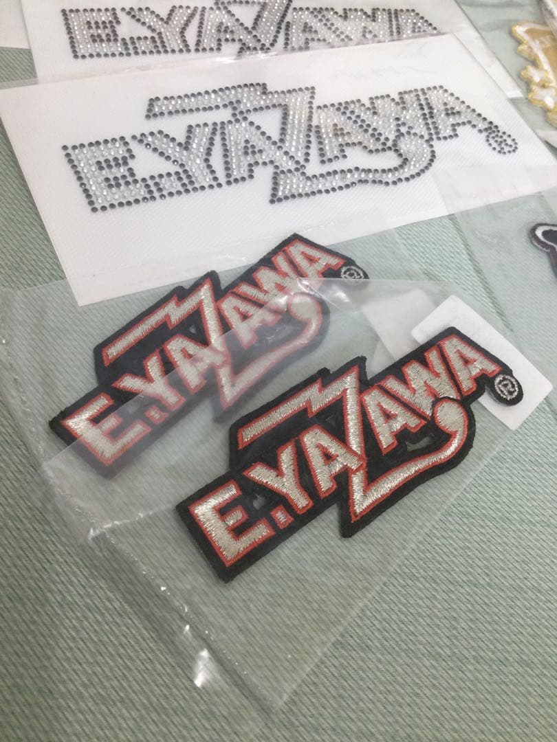 矢沢永吉 グッズ SET ステッカー ワッペン シール 等　E.YAZAWA