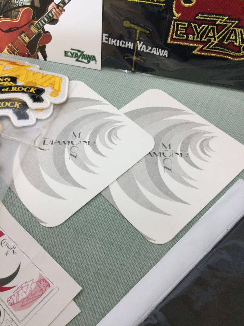 矢沢永吉 グッズ SET ステッカー ワッペン シール 等　E.YAZAWA