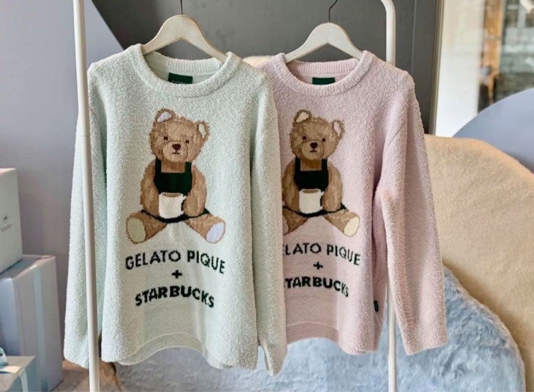 【最終値下げ】GELATO PIQUE+STARBUCKS ルームウェアセット