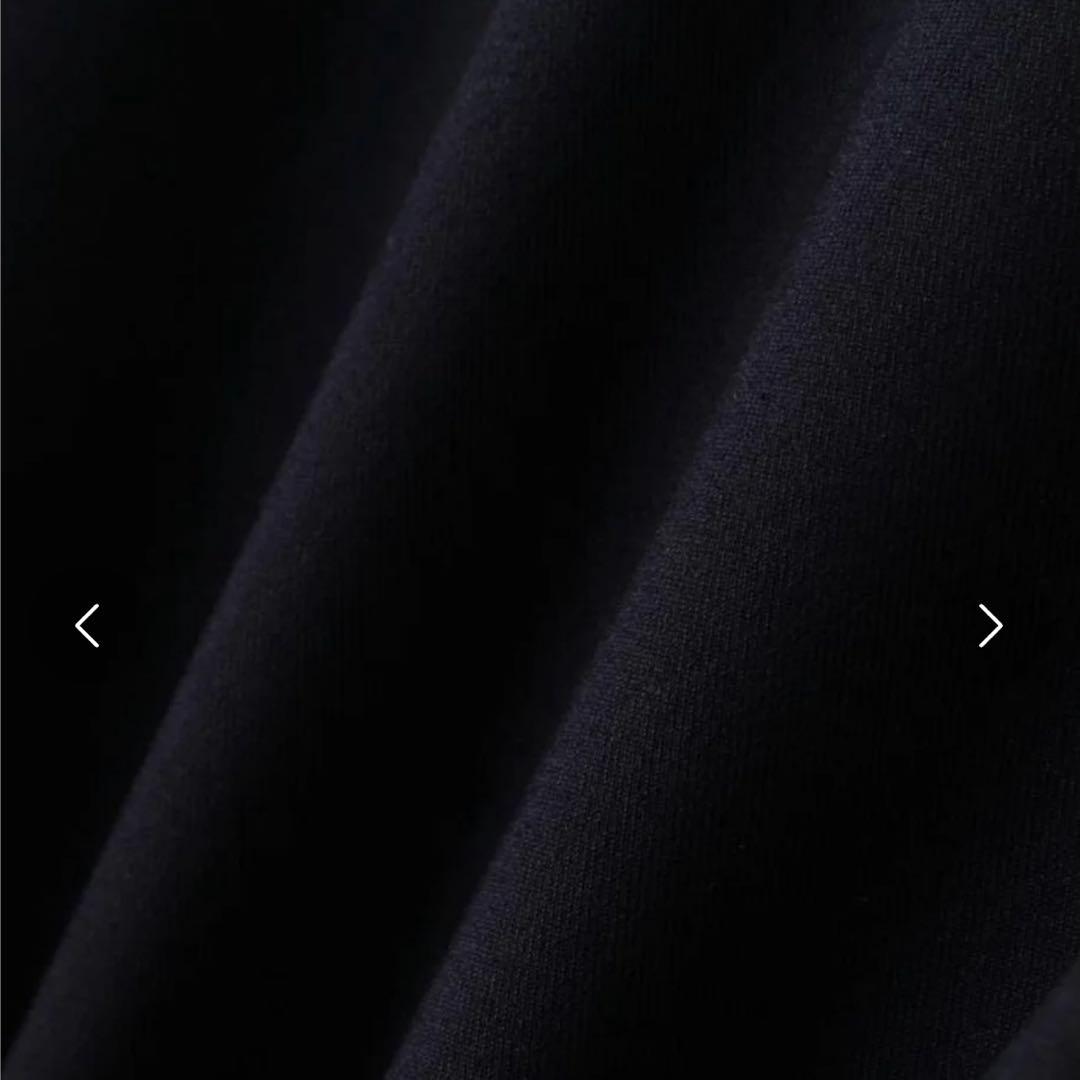 ミドル丈ストレッチコート ネイビー