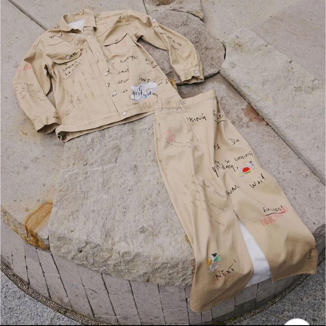 AmeriVINTAGE コラボ ロングスカート タイト 限定色 ベージュ