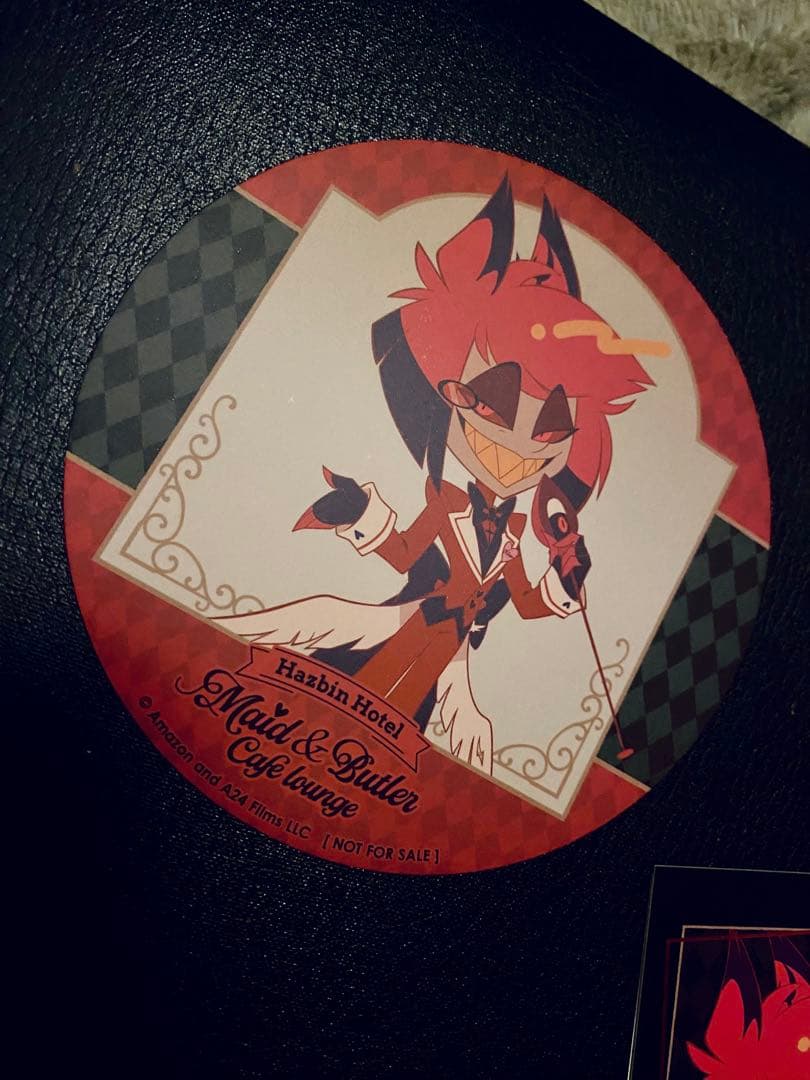 アラスター ハズビンホテル アニメイトカフェ Alastor 3個セット