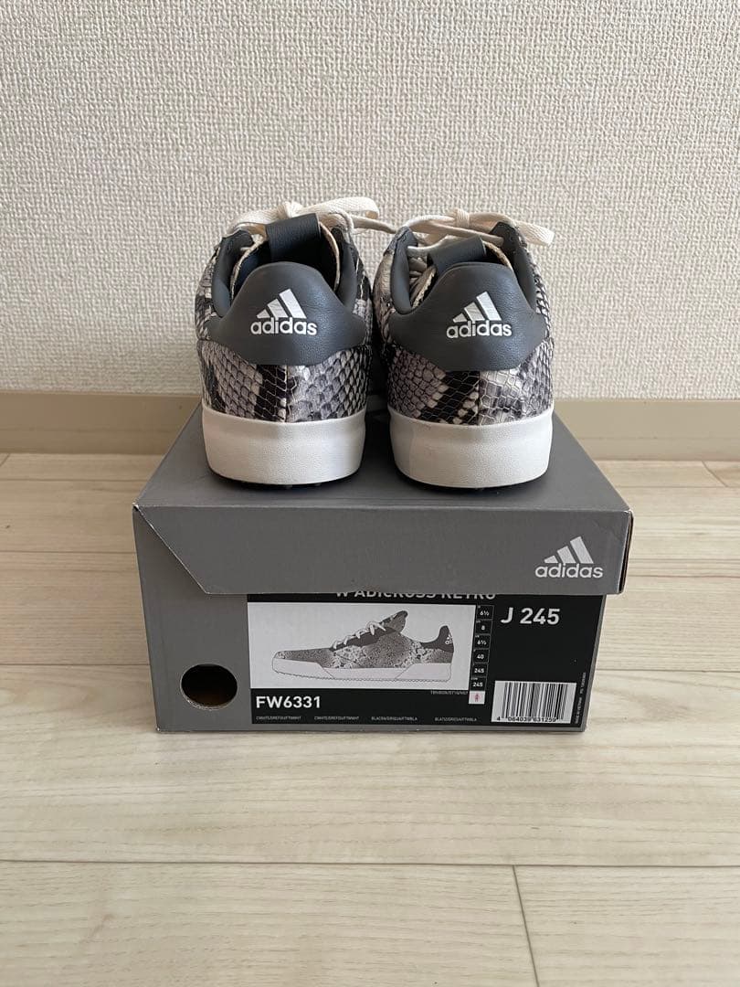 adidas ゴルフシューズ スパイクレス 24.5レディース