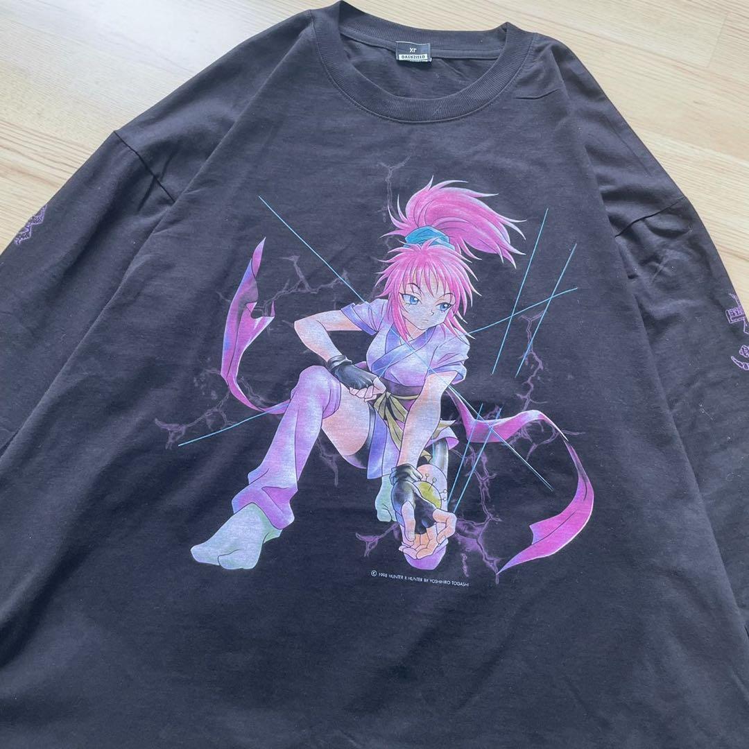 ヒソカ HUNTER×HUNTER マチ Tシャツ ブラック 幻影旅団