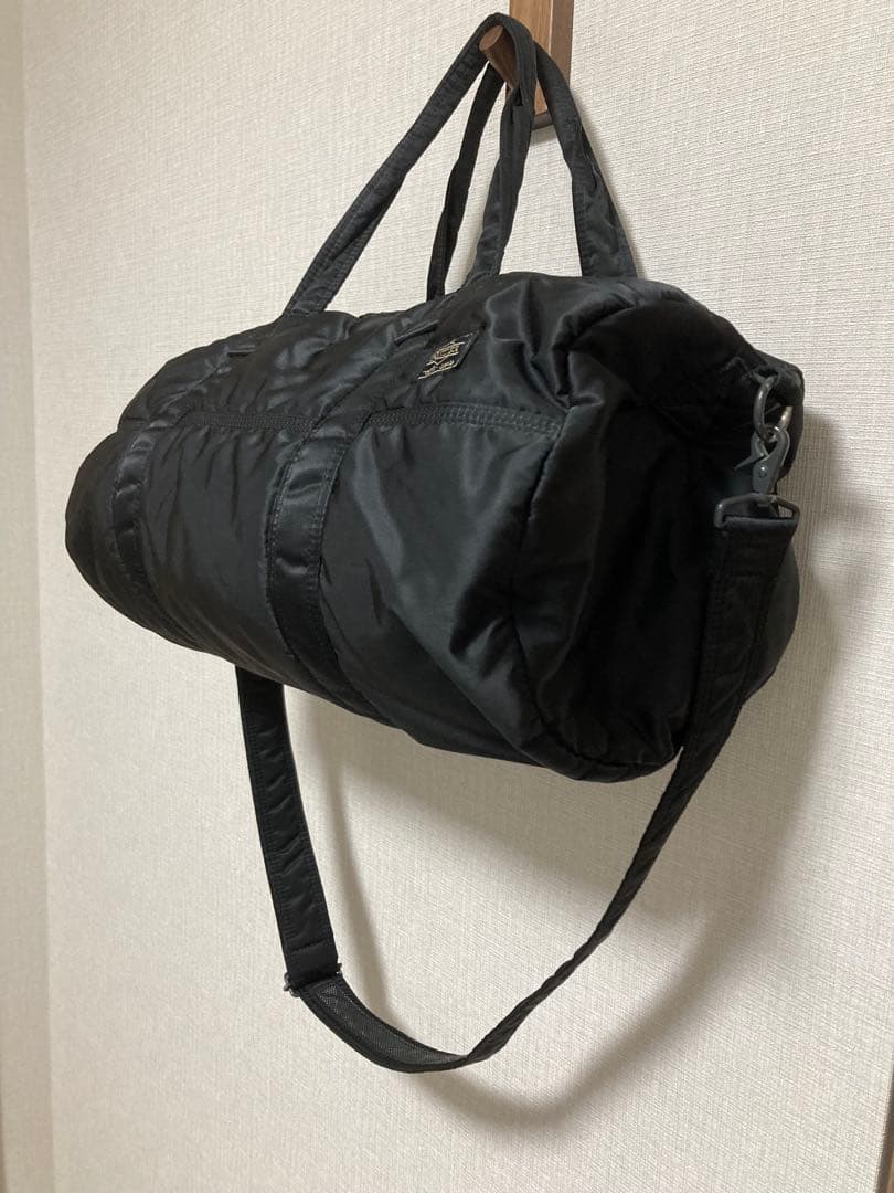 【お値下げしました】ポーター タンカー 2WAYボストンバッグ　ブラック