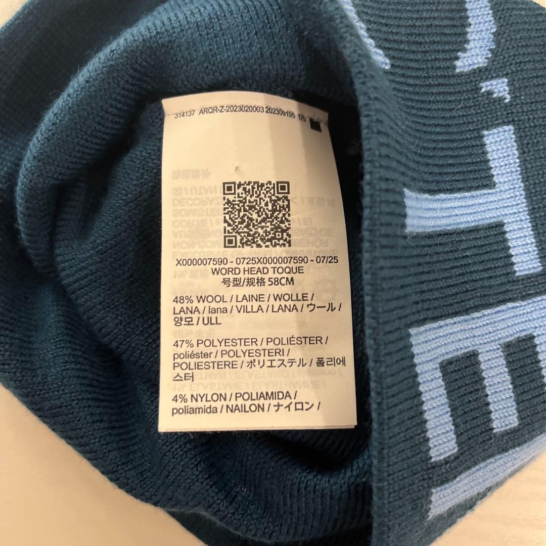 ペ*コ様 美品 ARC’TERYX アークテリクス ビーニー ニット帽 ブルー