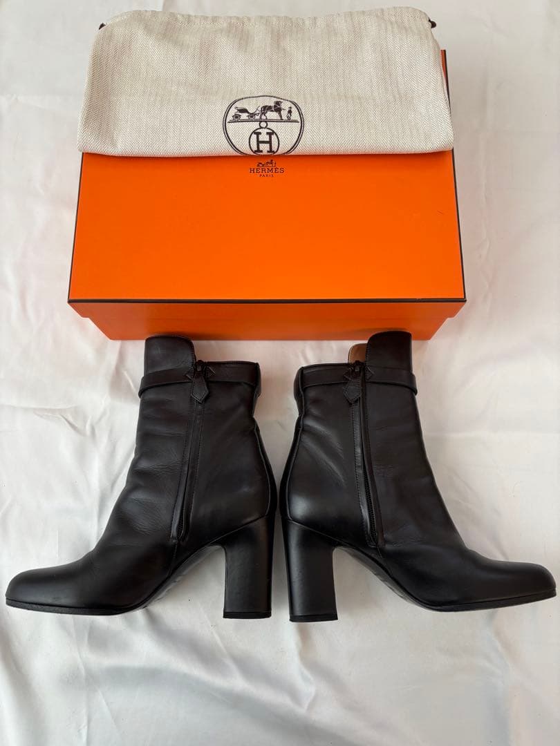 最終値下げ　Hermès サンジェルマン黒36ハーフ