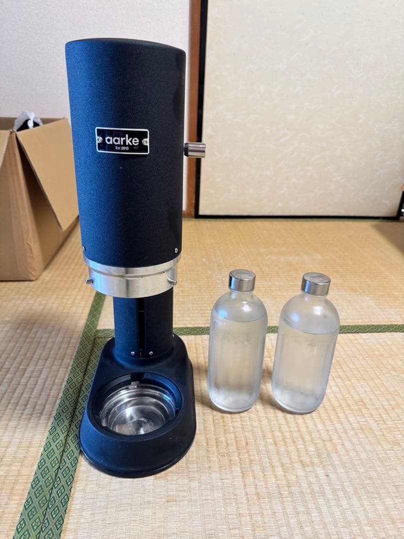 aarke carbonator pro炭酸水メーカー(ボトル2本を含む)