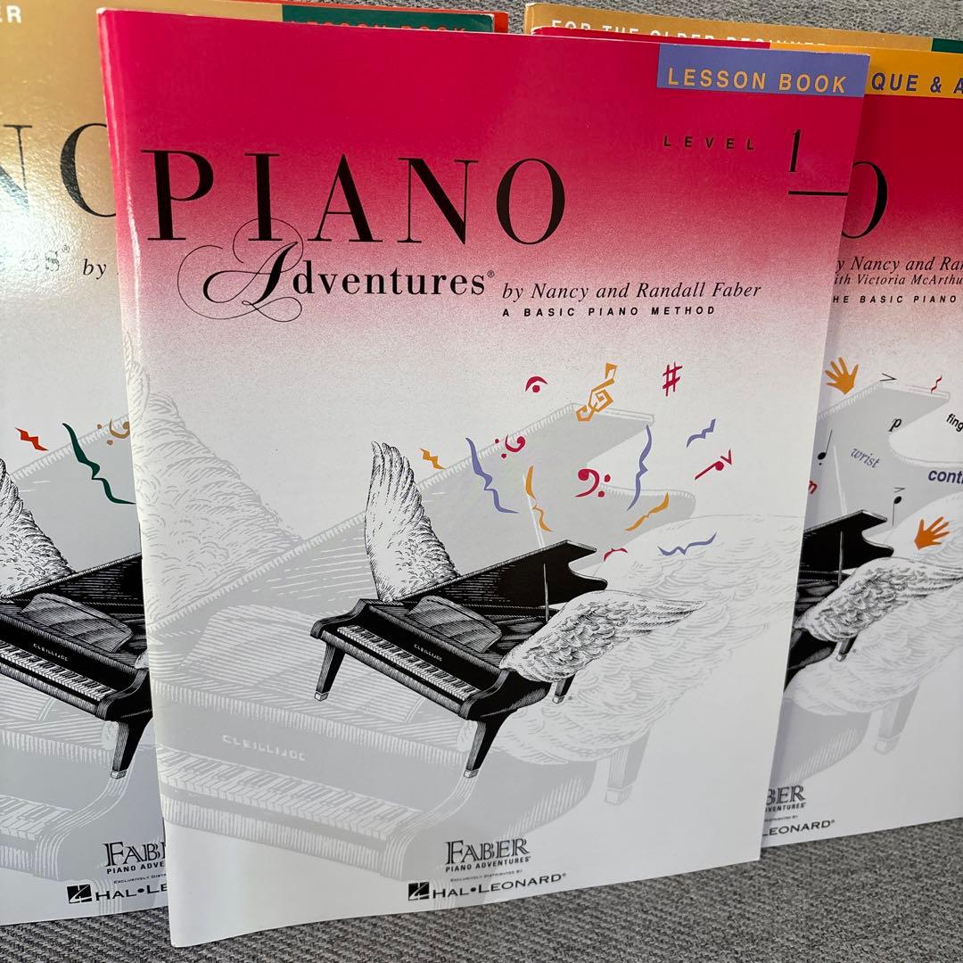 Piano Adventures ピアノ・アドヴェンチャーシリーズ　教本　7冊