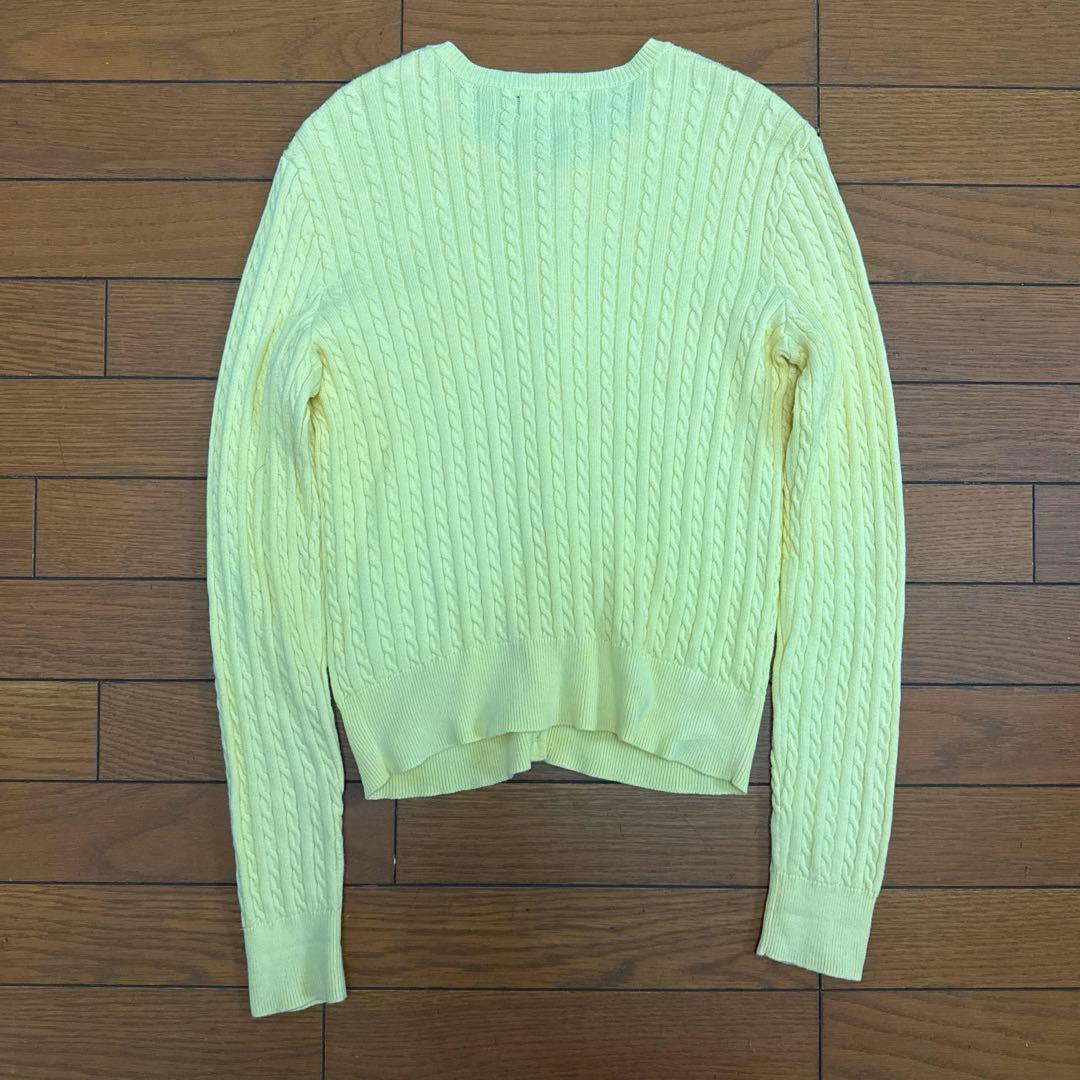 Polo Ralph Lauren ケーブルカーディガン 160 イエロー