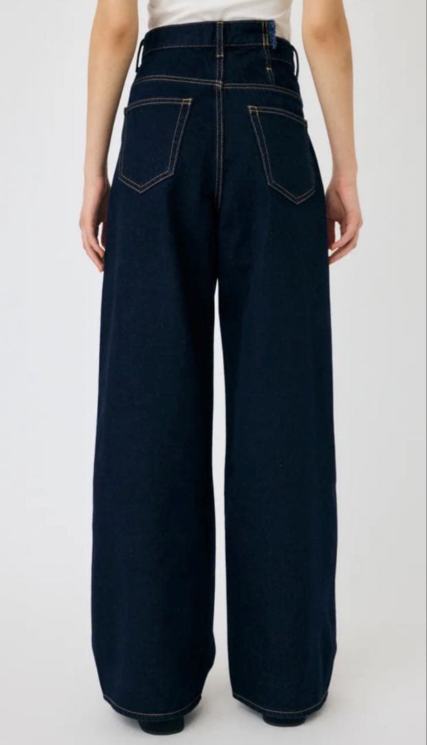 MOUSSYCROSS WAISTWIDE ストレートマウジーサイズ0美品