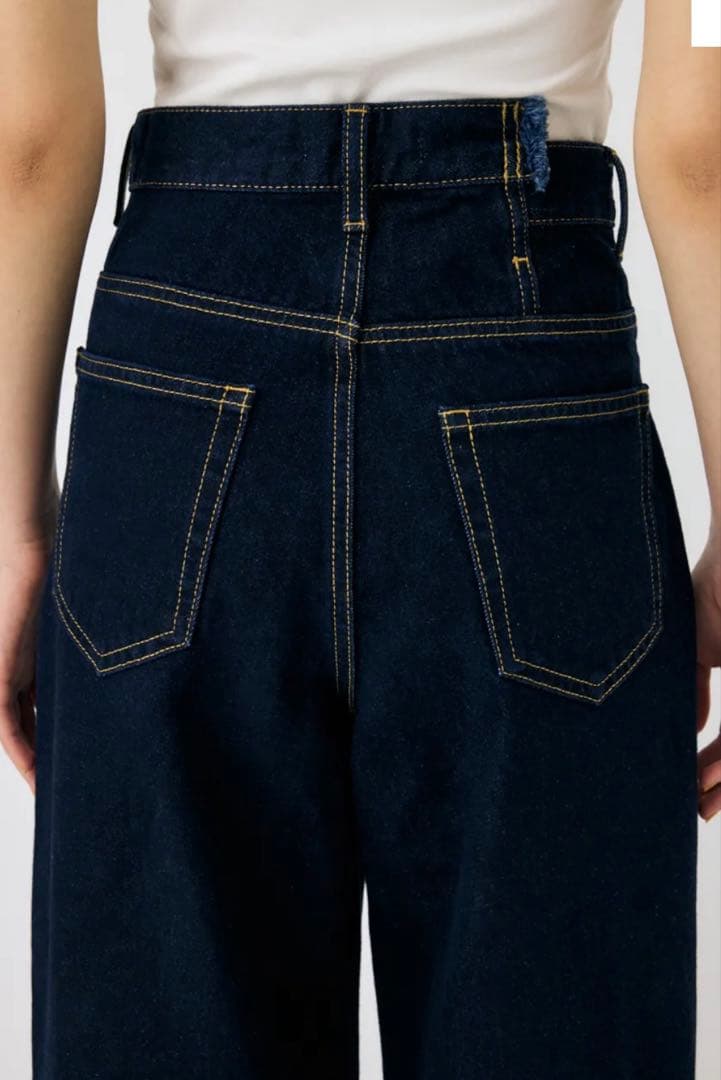 MOUSSYCROSS WAISTWIDE ストレートマウジーサイズ0美品