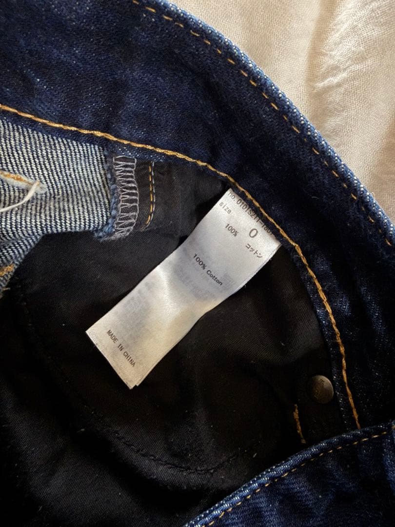 MOUSSYCROSS WAISTWIDE ストレートマウジーサイズ0美品
