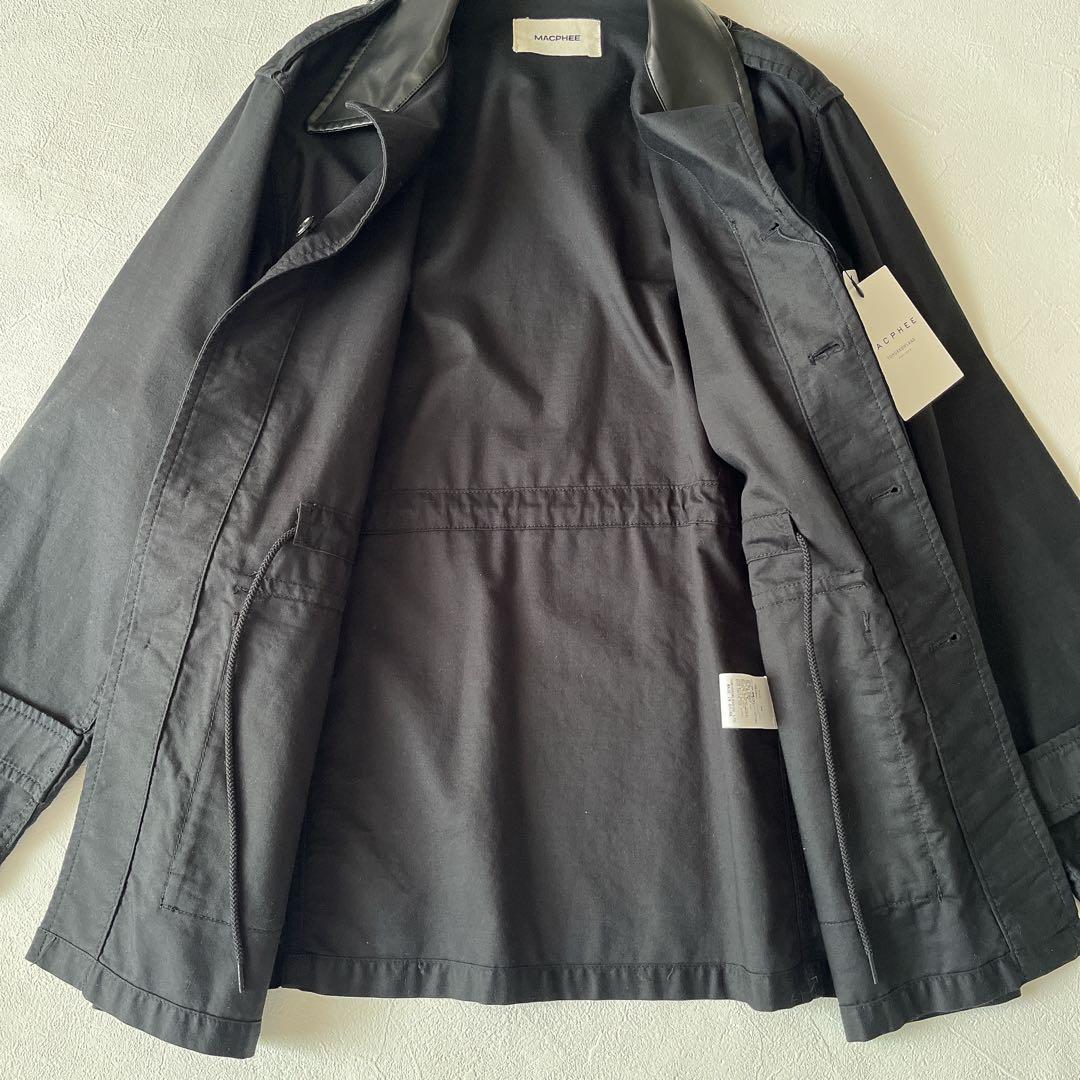 【新品・未使用 】MACPHEE ミリタリージャケット ブラック