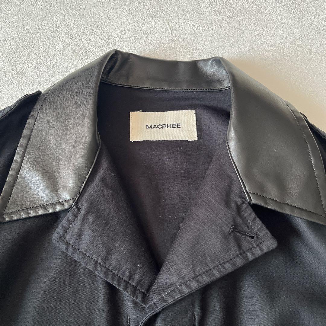 【新品・未使用 】MACPHEE ミリタリージャケット ブラック