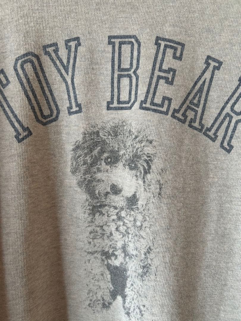 ハグオーワー×レミレリーフ　コラボTシャツ　オートミール