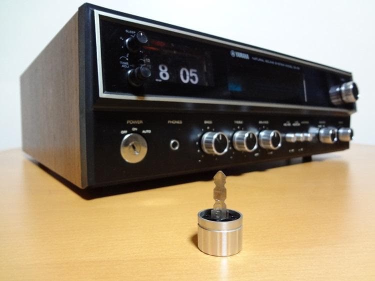 YAMAHA CS-50 ステレオレシーバー 1975年式　専用ケーブル付属