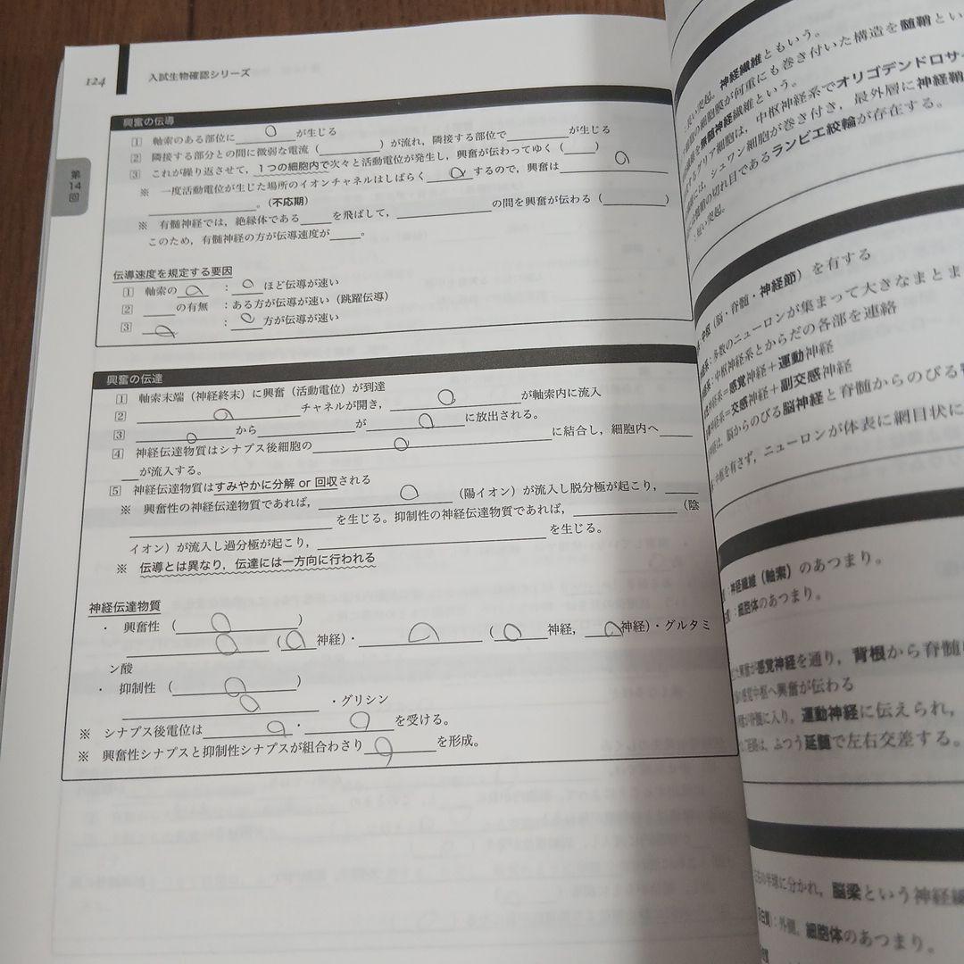 【最新版】鉄緑会高３生物　入試生物確認シリーズ 25年度