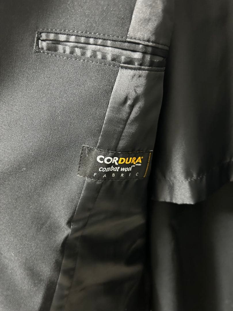 CORDURA/コーデュラ ウールプライムオーバー金ボタンブレザー ブラック