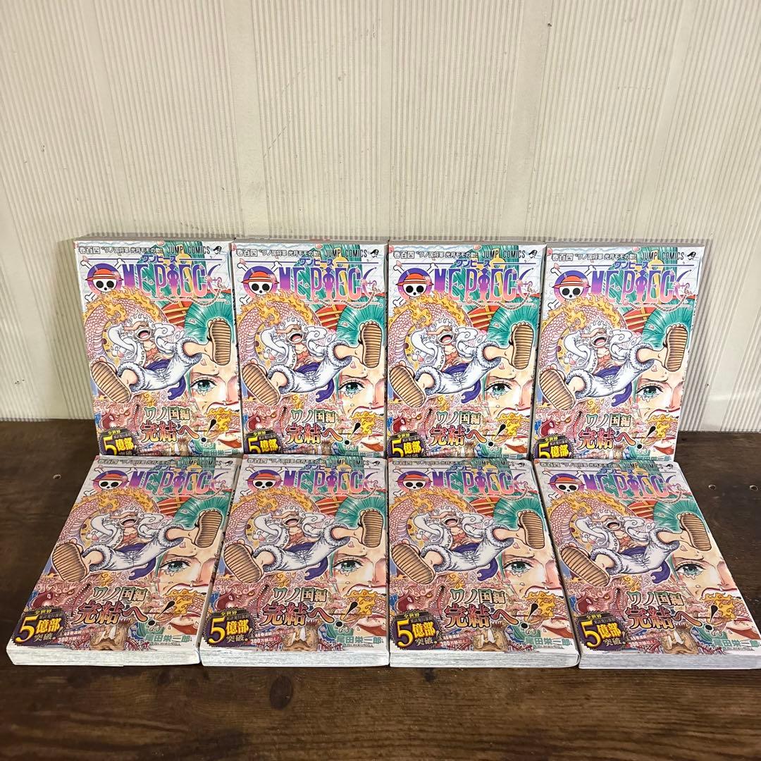 超希少　全巻初版　全巻帯付き　ワンピース104巻　24冊セット