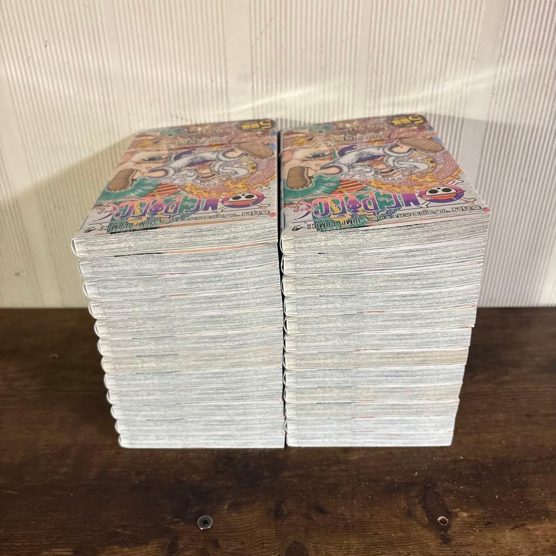 超希少　全巻初版　全巻帯付き　ワンピース104巻　24冊セット