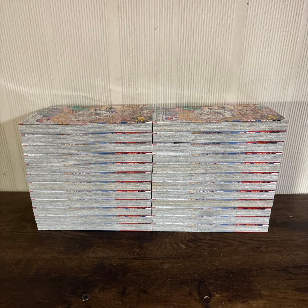 超希少　全巻初版　全巻帯付き　ワンピース104巻　24冊セット