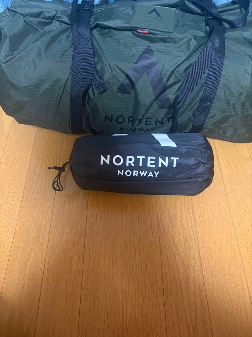 NORTENT Gamme6 Arctic アーミーグリン　グランドシート付