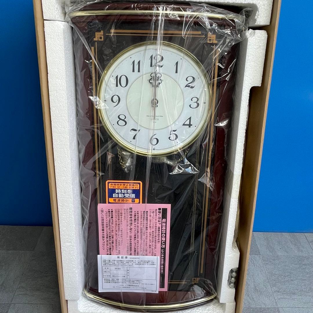振り子電波時計　ノア精密　海王　W-583