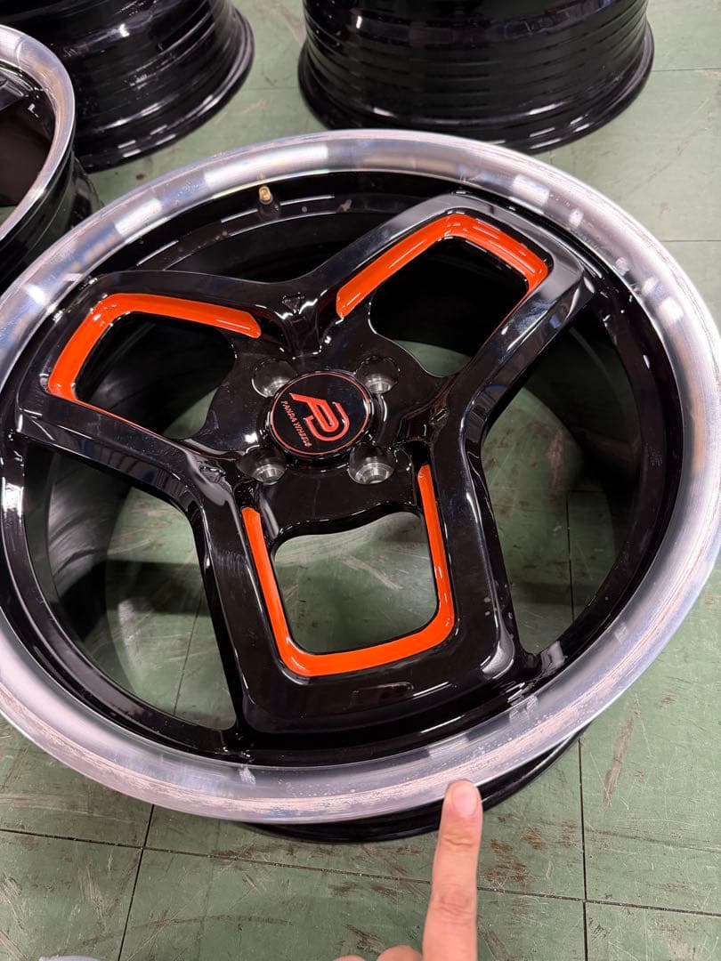 abarth アバルト 鍛造 ワンピース 17インチホイール 4本セット