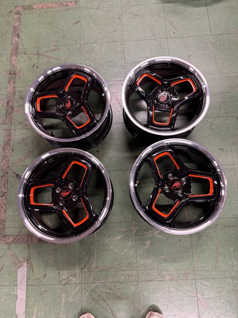abarth アバルト 鍛造 ワンピース 17インチホイール 4本セット