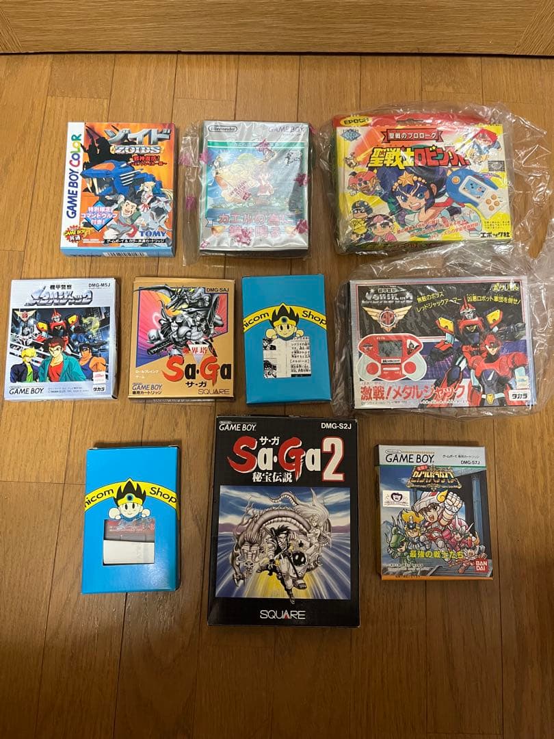 3DS、GAMEBOYなどゲームソフトのセット