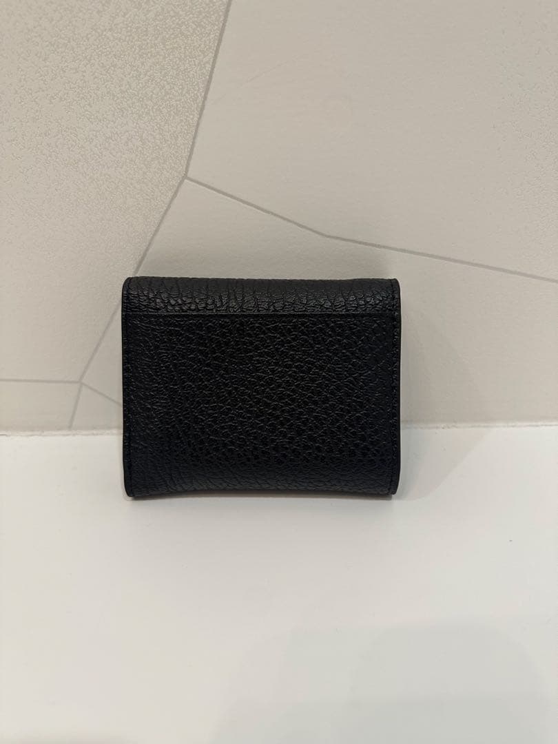 さ*き様 Maison Margiela ブラック 三つ折り財布