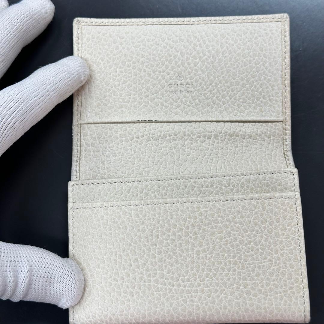 SUZU  GUCCI カードケース 財布 GG マーモントベージュ