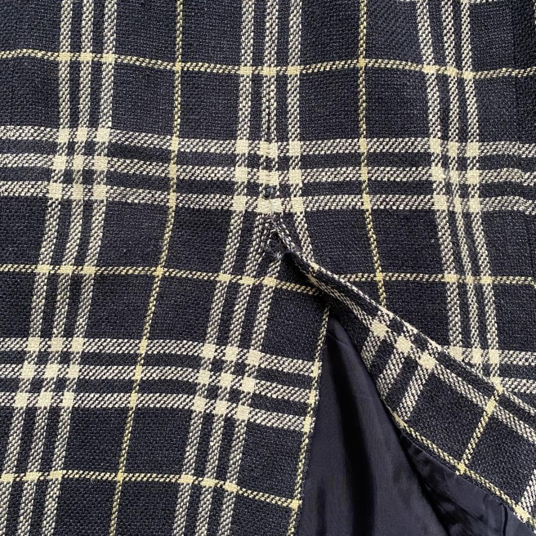 BURBERRY LONDON 半袖ワンピース ノバチェック　ベルト付 40 L