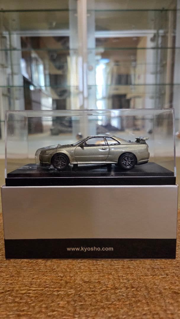 1/43 京商 日産 スカイライン GT-R M-Spec Nur R34